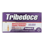 Tribedoce Solucion 10 mg / 100 mg / 50 mg / 2 mL 50,000 U 5 Ampolletas